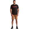 image:imageTimberland PRO Base Plate Short Sleeve TShirt with LogoBlackClassic Red