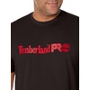 image:imageTimberland PRO Base Plate Short Sleeve TShirt with LogoBlackClassic Red