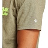 image:imageTimberland PRO Base Plate Short Sleeve TShirt with LogoBurnt Olive Heather