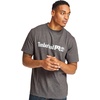 image:imageTimberland PRO Base Plate Short Sleeve TShirt with LogoDark Charcoal Heather