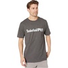 image:imageTimberland PRO Base Plate Short Sleeve TShirt with LogoDark Charcoal Heather