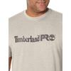 image:imageTimberland PRO Base Plate Short Sleeve TShirt with LogoLight Grey Heather