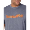 image:imageTimberland PRO Base Plate Short Sleeve TShirt with LogoNavy Heather