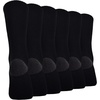 image:imageTimberland PRO Mens 6pack Performance Crew Length SocksBlack