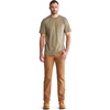 image:imageTimberland PRO Mens Base Plate Blended ShortSleeve TShirtBurnt Olive Heather
