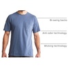 image:imageTimberland PRO Mens Base Plate Blended ShortSleeve TShirtVintage Indigo