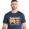 image:imageTimberland PRO Mens Core Chest Logo ShortSleeve TShirtBlack Iris