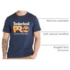 image:imageTimberland PRO Mens Core Chest Logo ShortSleeve TShirtBlack Iris