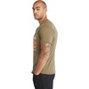 image:imageTimberland PRO Mens Core Chest Logo ShortSleeve TShirtBurnt Olive