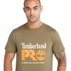 image:imageTimberland PRO Mens Core Chest Logo ShortSleeve TShirtBurnt Olive