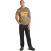 image:imageTimberland PRO Mens Core Chest Logo ShortSleeve TShirtBurnt Olive