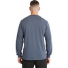 image:imageTimberland PRO Mens Core Logo LongSleeve TShirtBlack Iris Heather