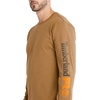 image:imageTimberland PRO Mens Core Logo LongSleeve TShirtDark Wheat