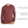 image:imageTimberland PRO Mens Core Logo LongSleeve TShirtMaroon