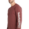image:imageTimberland PRO Mens Core Logo LongSleeve TShirtMaroon