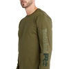 image:imageTimberland PRO Mens Core Logo LongSleeve TShirtOlive Night