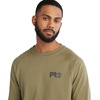 image:imageTimberland PRO Mens Core Refelctive Pro Logo LongSleeve TShirtBurnt Olive