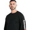 image:imageTimberland PRO Mens Fr Cotton Core Flame Resistant LongSleeve Logo TShirtBlack
