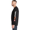 image:imageTimberland PRO Mens Fr Cotton Core Flame Resistant LongSleeve Logo TShirtBlack