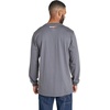 image:imageTimberland PRO Mens Fr Cotton Core Flame Resistant LongSleeve Logo TShirtCharcoal