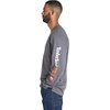 image:imageTimberland PRO Mens Fr Cotton Core Flame Resistant LongSleeve Logo TShirtCharcoal