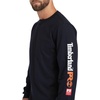 image:imageTimberland PRO Mens Fr Cotton Core LongSleeve Pocket TShirtNavy