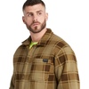 image:imageTimberland PRO Mens Gritman Check HeavyWeight Fleece ShirtBurnt Olive Tartan