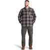 image:imageTimberland PRO Mens Gritman Check HeavyWeight Fleece ShirtTornado Tartan