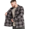image:imageTimberland PRO Mens Gritman Check HeavyWeight Fleece ShirtTornado Tartan