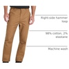 image:imageTimberland PRO Mens Gritman Flex Athletic Fit 5 Pocket Work PantDark Wheat