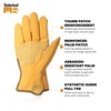 image:imageTimberland PRO Mens Insulated Canvas and Synthetic Leather Gloves  Durable Nylon Back Hand  Reinforced Palm and Thumb  Abrasion Resistant  Machine Washable Wheat Multi XXLarge