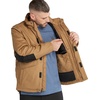 image:imageTimberland PRO Mens Ironhide Hooded Insulated Jacket Dark Wheat XLarge