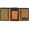 image:imageTimberland PRO Mens Leather Trifold Wallet with ID Window BlackBullard One SizeDark BrownPullman