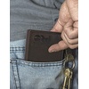 image:imageTimberland PRO Mens Leather Trifold Wallet with ID Window BlackBullard One SizeDark BrownPullman