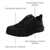 image:imageTimberland PRO Mens Radius Composite Safety Toe Athletic Industrial Work ShoeBlack2024 New