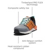 image:imageTimberland PRO Mens Radius Composite Safety Toe Athletic Industrial Work ShoeGreyBlackOrange V1