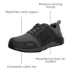 image:imageTimberland PRO Mens Radius Composite Safety Toe Athletic Industrial Work ShoeGreyNavy2024 New