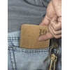 image:imageTimberland PRO Mens Slim Leather RFID Bifold Wallet with Back Id WindowWheatPullman