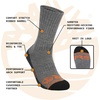 image:imageTimberland PRO Mens Sorbtek Moisture Control Mens Socks Arch Support Cushioned Footbed Size 712 6 Pairs setDenim Combo