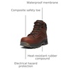 image:imageTimberland PRO Mens Titan Ev 6 Inch Composite Safety Toe WaterproofTeak Trailblazer Brown2024 New