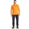 image:imageTimberland PRO Mens Wicking Good LongSleeve TShirt 20Bright Orange