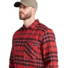 image:imageTimberland PRO Mens Woodfort MidWeight Flannel Shirt 20Chili Pepper Yd