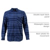 image:imageTimberland PRO Mens Woodfort MidWeight Flannel Shirt 20Vintage Indigo Yd