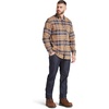 image:imageTimberland PRO Mens Woodfort MidWeight Flannel Shirt 20Wheat Boot Yd