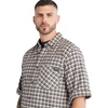 image:imageTimberland PRO Mens Woodfort ShortSleeve Lightweight Flannel Flex ShirtBlack Iris Yd