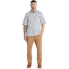 image:imageTimberland PRO Mens Woodfort ShortSleeve Lightweight Flannel Flex ShirtSkyway Yd