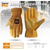 image:imageTimberland PRO Unisex Ranch Gloves  Reinforced Washable Abrasion ResistantWheat Multi