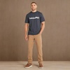 image:imageTimberland PRO UnisexAdult Core Linear Logo Timberland PRO Mens Core ShortSleeve TShirt Black Iris Heather 3XLargeDeepest Grey Heather