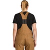 image:imageTimberland PRO Womens Gritflex Canvas Bib OverallsDark Wheat