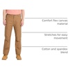 image:imageTimberland PRO Womens Gritman Flex Athletic Fit Double Front Utility Work PantDark Wheat